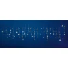 Eisregen-Lichterkette 24 V Für Den Innenbereich, Warme LED, Weißes PVC-Kabel, 200 X 100 Cm