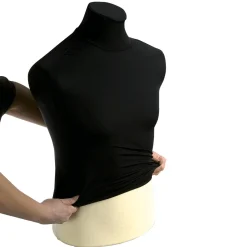 Ersatzbezug Für Herren-Schneiderbüste, Schwarz