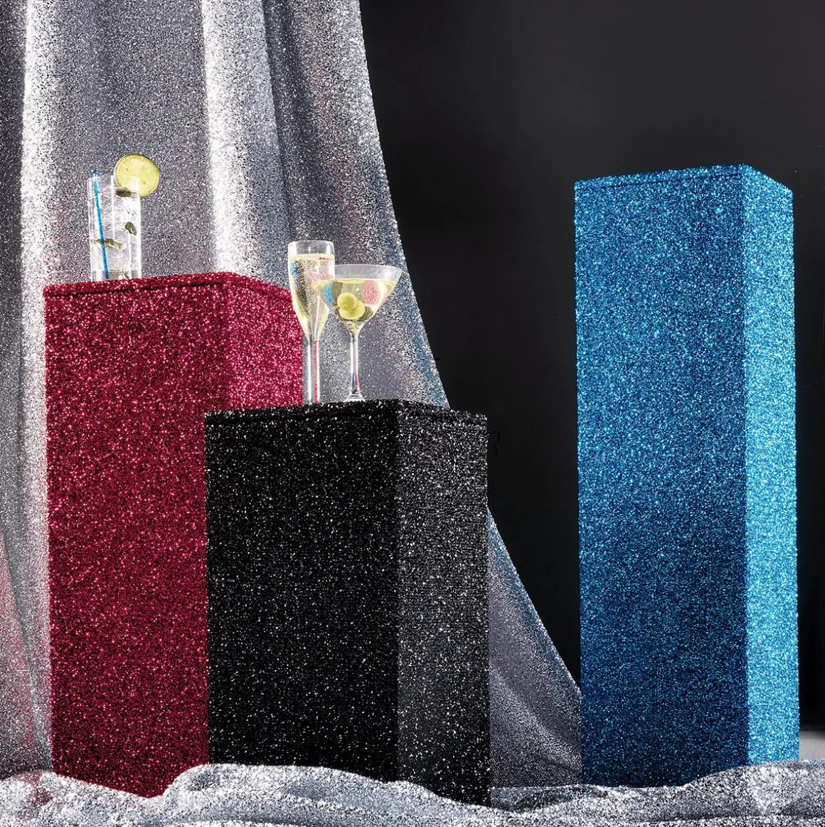 Faschingslurex Rot, 112 Cm Breit