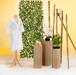 Fertig Eingetopfte Bambus Kunstpflanze 47 Cm