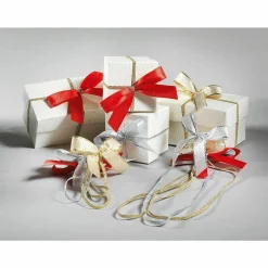 Fertigschleifen Gold 40 Cm, 100 Stück