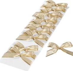 Fertigschleifen Gold Zum Kleben, 100 Stück