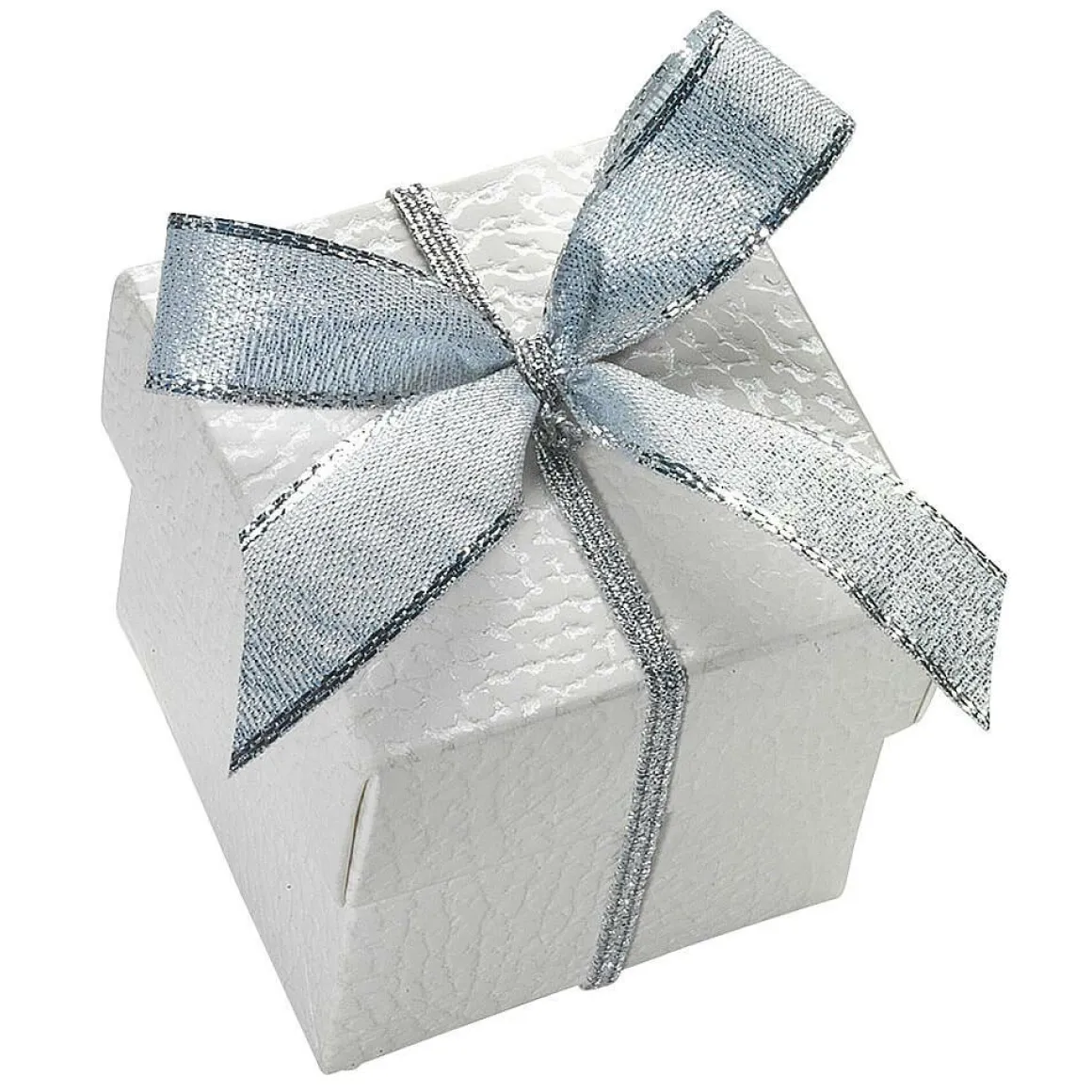 Fertigschleifen Silber 20 Cm, 100 Stück