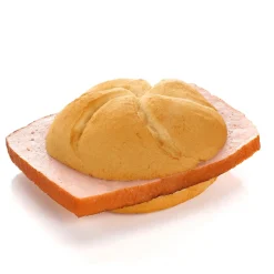Fleischkäse-Brötchen-Lebensmittel-Attrappe 14 Cm