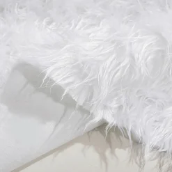 Flokati Langhaarfell, Weiß, 145 Cm