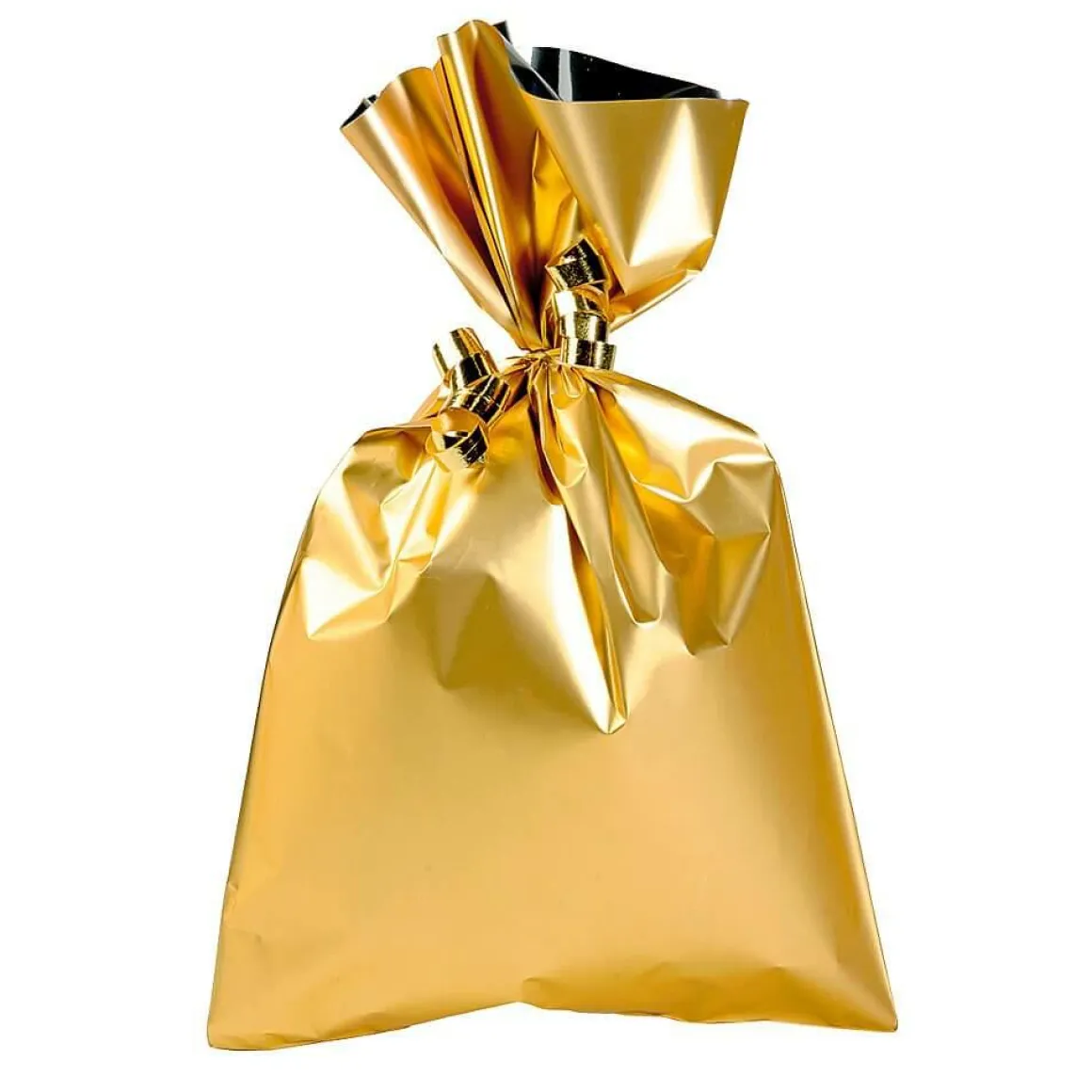 Geschenkbeutel, Matt, Gold, 15 X 25 Cm