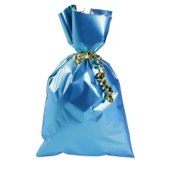 Geschenkbeutel, Matt, Hellblau, 20 X 35 Cm