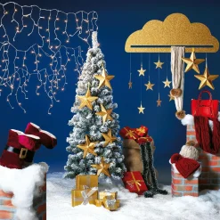 Geschenkboxen-Set Rot, 5tlg.