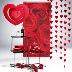 Geschenkkartonage, Rot, 10tlg.