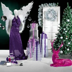 Geschenkkartonage, Weiß, 10tlg.