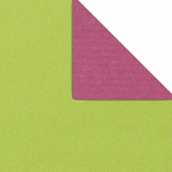 Geschenkpapier Bicolor Secare Rolle 70 Cm, 100 M, Rosa Limette