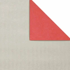 Geschenkpapier Bicolor Secare Rolle 50 Cm, 250 M, Rot Silber