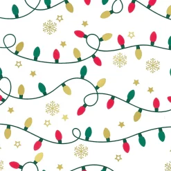 Geschenkpapier Lichterkette