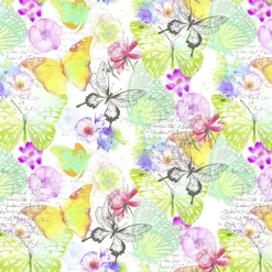 Geschenkpapier Schmetterlinge, 50 Cm, 50 M