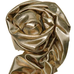 Glanzstoff Folienjersey Gold 110 Cm Breit