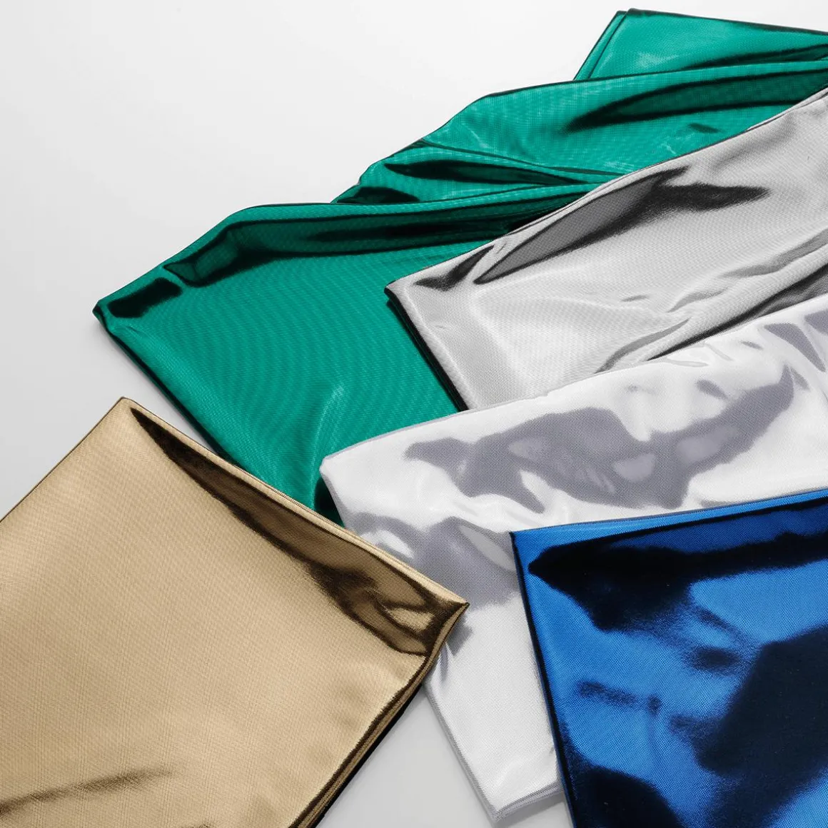 Glanzstoff Folienjersey Gold 110 Cm Breit