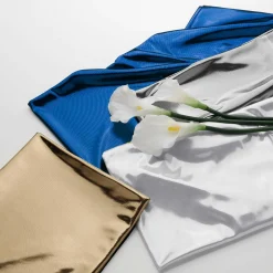 Glanzstoff Folienjersey Gold 110 Cm Breit