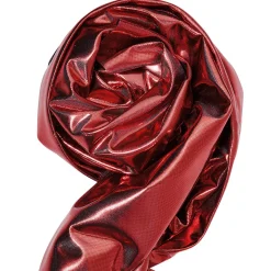 Glanzstoff Folienjersey Rot, 110 Cm Breit