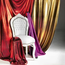 Glanzstoff Folienjersey Rot, 110 Cm Breit