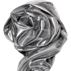 Glanzstoff Folienjersey Silber, 110 Cm Breit