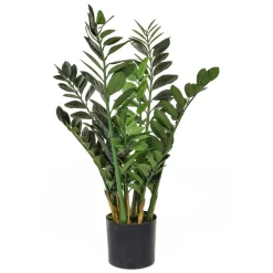 Glücksfeder Kunstpflanze Im Topf Schwer Entflammbar B1