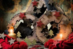 Glitter Sterne Gold, 12 Stück