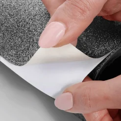 Glitzer-Folie Selbstklebend Platinsilber 50 Cm X 5 M Rolle