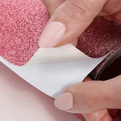 Glitzer-Folie Selbstklebend Rosa 50 Cm X 5 M Rolle