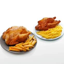 Grillhähnchen Lebensmittel-Attrappe 20 Cm