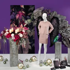 Herbstlicher Heuchera Blattzweig 40 Cm