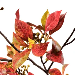 Herbstlicher Laubzweig Mit Beeren 114 Cm