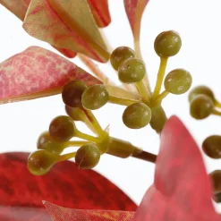 Herbstlicher Laubzweig Mit Beeren 114 Cm