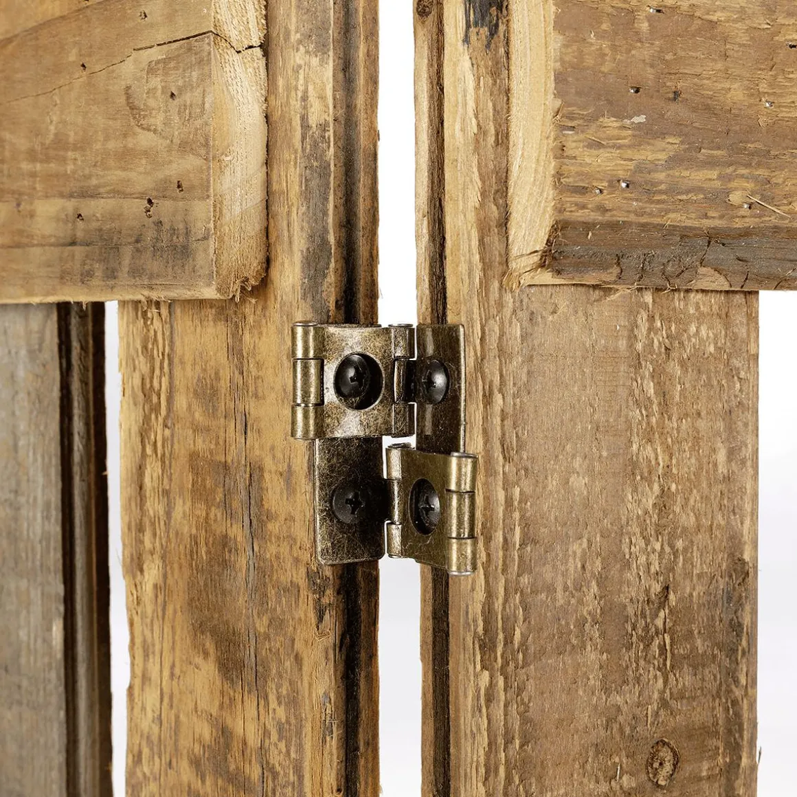 Holz Lattenzaun Paravent 120x150 Cm