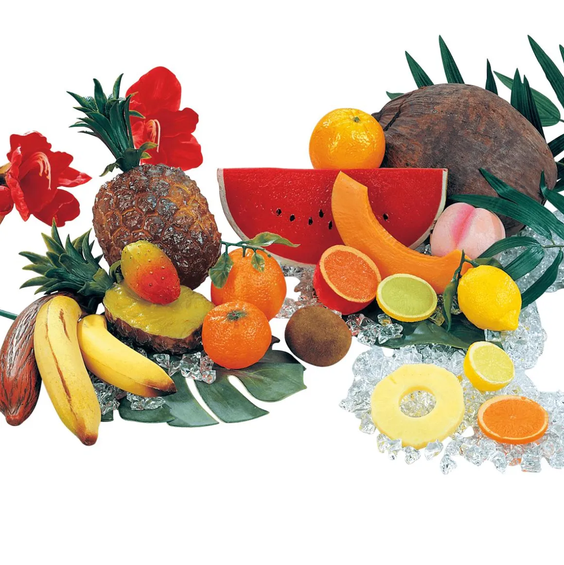 Honigmelonen Stücke Lebensmittel-Attrappe