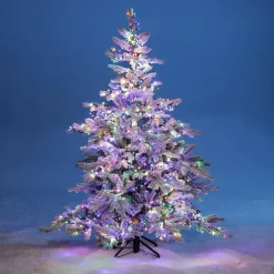 3in1 Lichterkette: Bunt, Warm Gelb Oder Im Wechsel Blinkende LED Lichterkette Mit Timer, Für Außen, 16 M