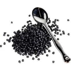 Kaviar Lebensmittel-Attrappe Schwarz 100 G
