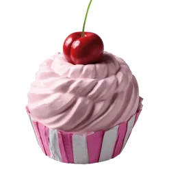 Kirsch Cupcake Lebensmittel-Attrappe 20 Cm