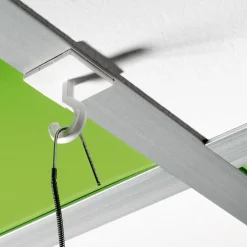 Klebehaken Quadratisch, 10 Stück