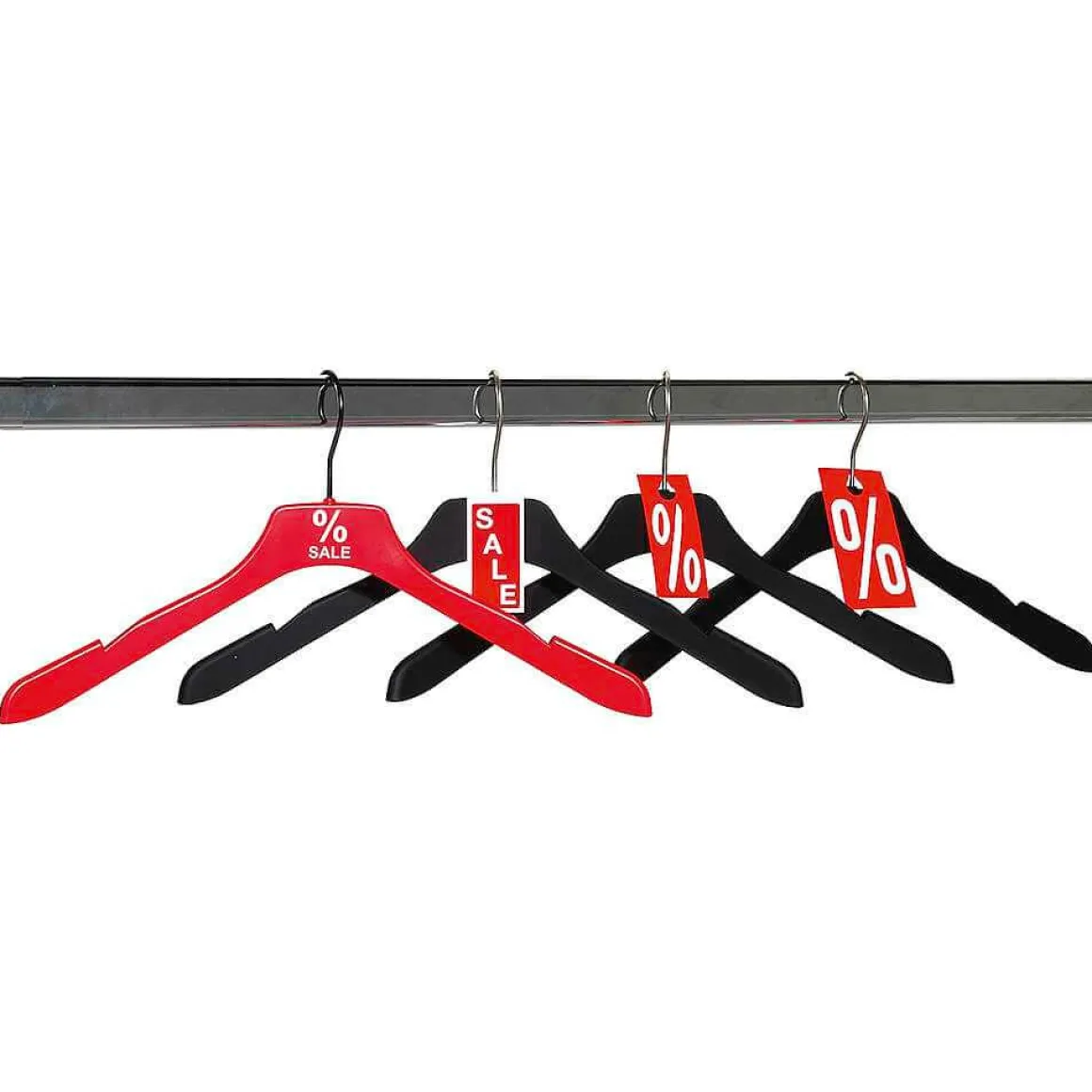 Kleiderbügel Soft Touch "SALE" 44 Cm, 50 Stück