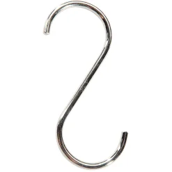 Kleiderhaken S-Form, 12 Cm Lang