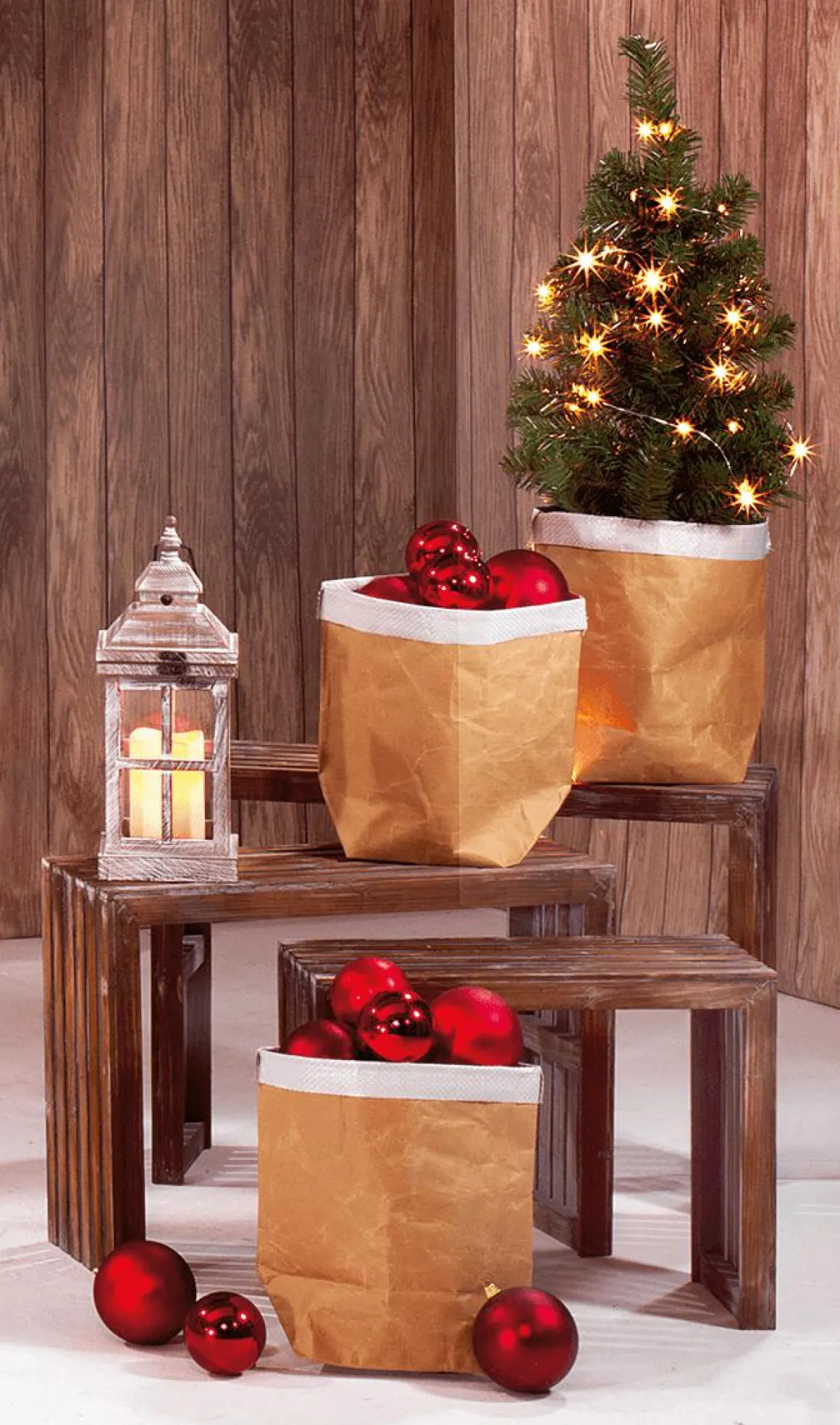 Kleine Kunsttanne 60 Cm