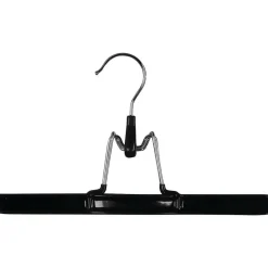 Klemmbügel Anti-Rutsch 26 Cm, Schwarz, 1 Pack à 10 Stück