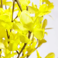 Künstliche Forsythien Zweige In Jute Gebunden 56 Cm