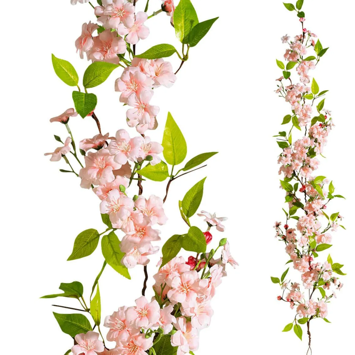 Künstliche Kirschblüten-Girlande Rosa, 110 Cm