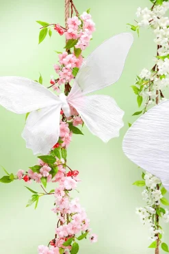 Künstliche Kirschblüten-Girlande Rosa, 110 Cm