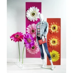 Künstliche Riesen-Gerbera 120 Cm