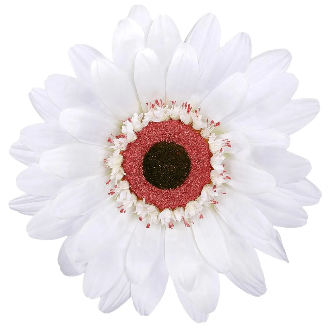 Künstliche Riesen-Gerbera-Blüte Weiß, 45 Cm Ø