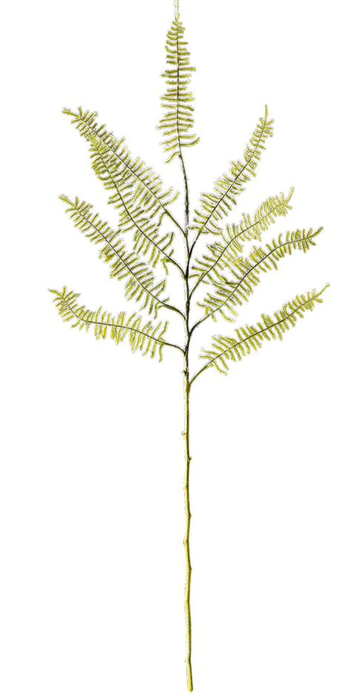 Künstlicher Farnzweig Beschneit, 80