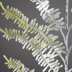 Künstlicher Farnzweig Beschneit, 80