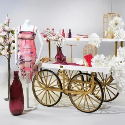 Künstlicher Magnolien-Zweig Rosa, 87 Cm